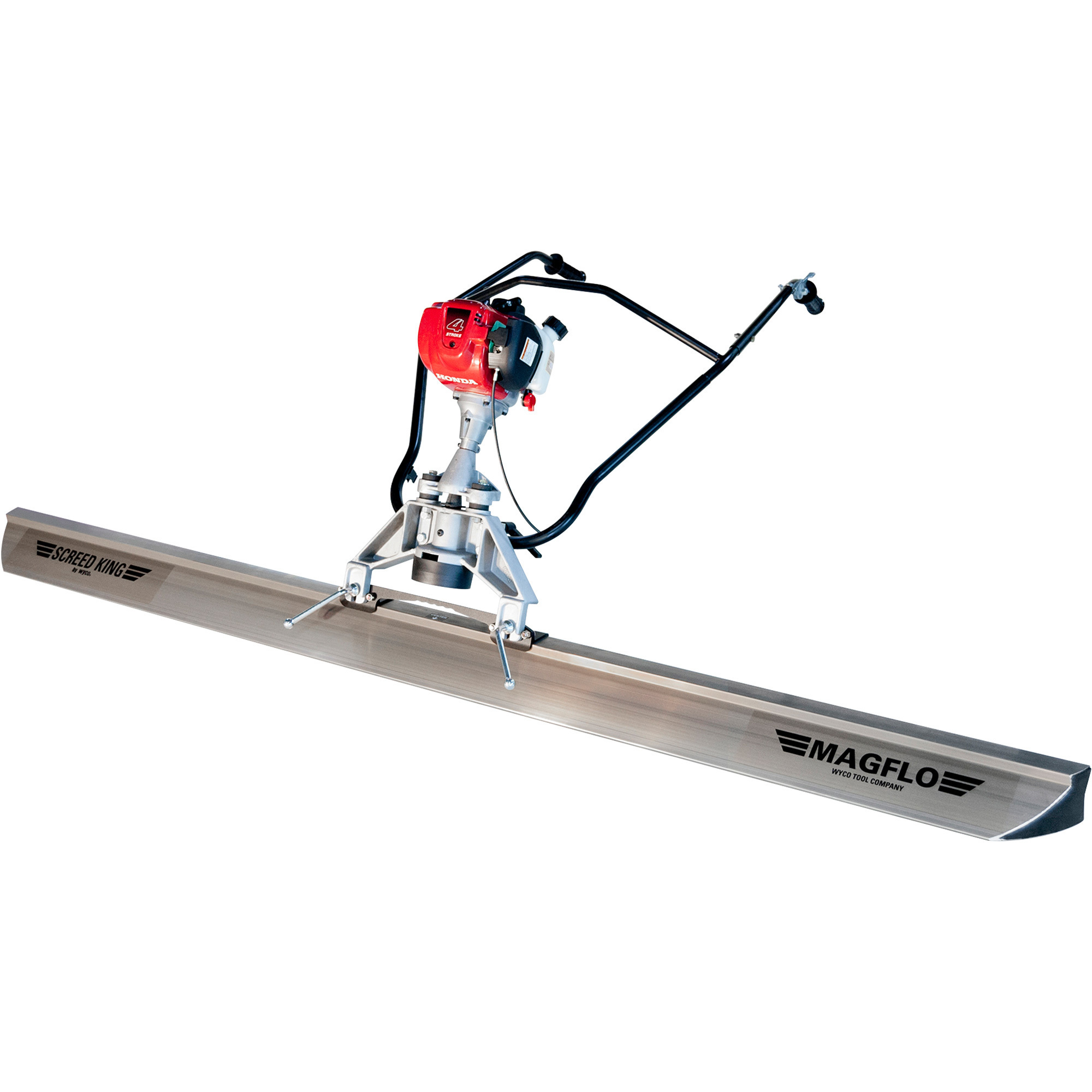 Wyco Tool Screed King Concrete Screed - With 1.25 HP Honda GX35 Engine, Model# 621505